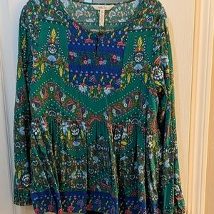 Matilda Jane Evergreen top size medium